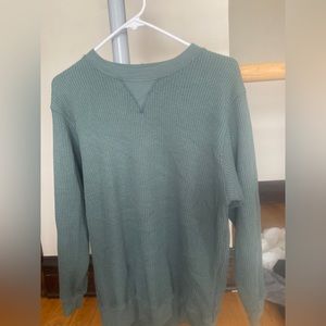SMALL AERIE GREEN SWEATER